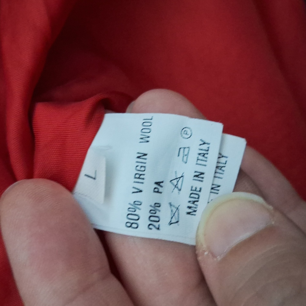 Valentina Made In Italy Red Blazer - Picture 4 of 6